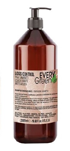 EVERY GREEN -> Shampooing énergisant anti-chute Loss Control (1000ml)
