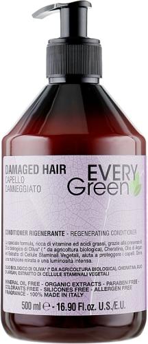 EVERY GREEN -> Conditionneur Régénérant Damaged Hair avec Pompe (500ml)