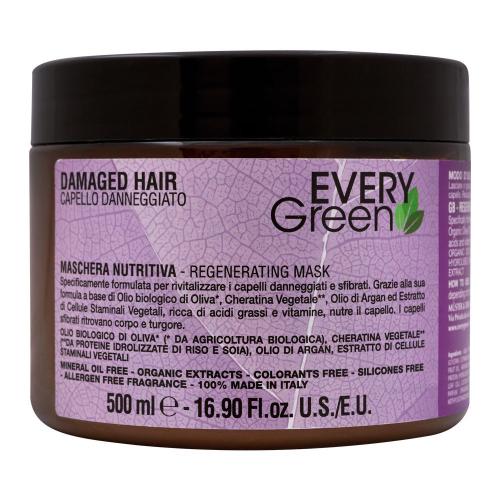 EVERY GREEN -> Masque Régénérant Damaged hair en Pot (500ml)