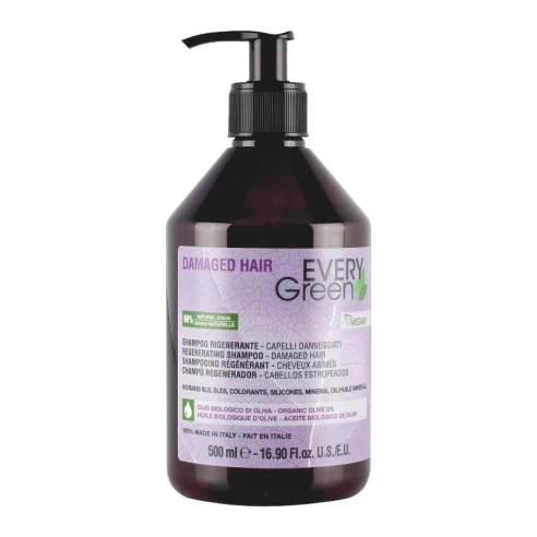 EVERY GREEN -> Shampooing Régénérant Damaged Hair (500ml)